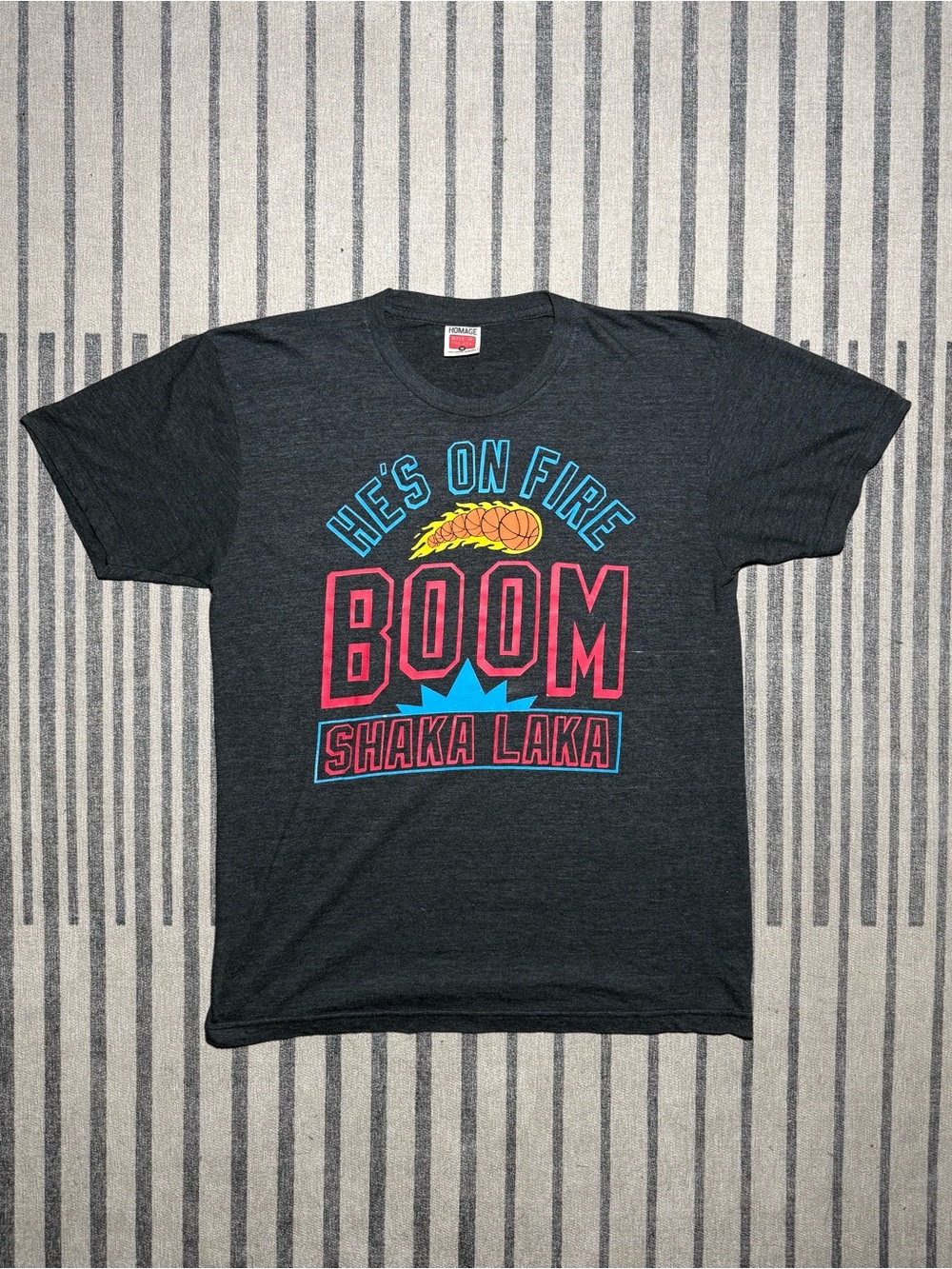 🔥 Vintage 1993 NBA Jam “He’s On Fire” Tee by HOMAGE 🔥 Single stitch